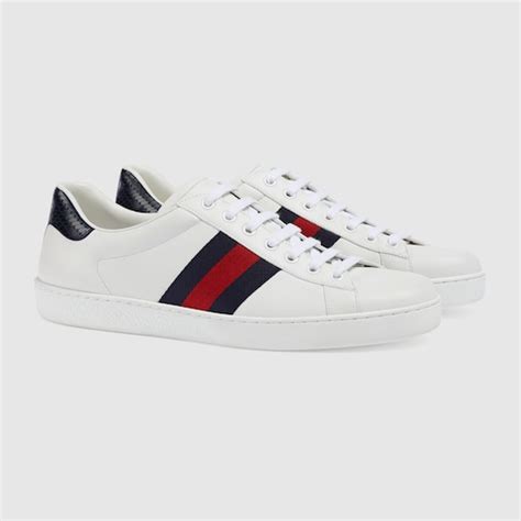 gucci ace sneakers blue red